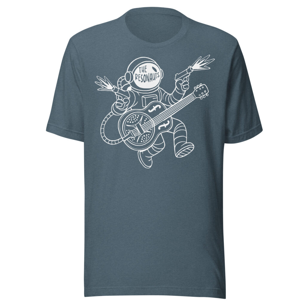 The Resonauts White Logo T-Shirt
